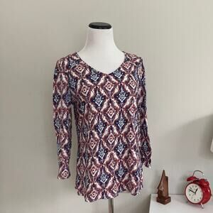 New Directions Red/Blue T-shirt, Size S